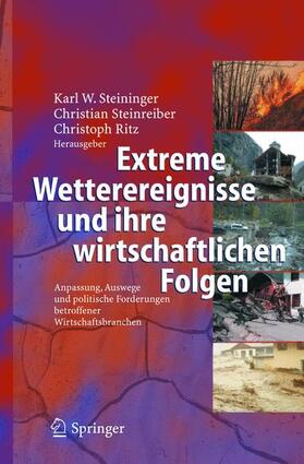 Steininger / Steinreiber / Ritz |  Extreme Wetterereign. und ihre wirtschaftl. Folgen | Buch |  Sack Fachmedien