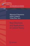 Dayawansa / Zhou / Lindquist |  New Directions and Applications in Control Theory | Buch |  Sack Fachmedien