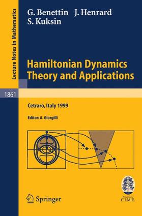 Benettin / Henrard / Giorgilli |  Benettin, G: Hamiltonian Dynamics | Buch |  Sack Fachmedien
