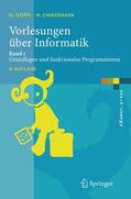 Zimmermann / Goos |  Vorlesungen über Informatik | Buch |  Sack Fachmedien