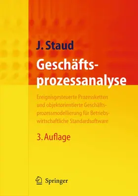 Staud |  Geschäftsprozessanalyse | Buch |  Sack Fachmedien