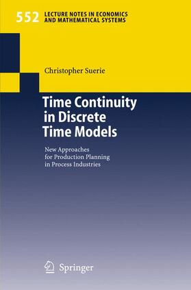 Suerie |  Suerie, C: Time Continuity in Discrete Time Models | Buch |  Sack Fachmedien
