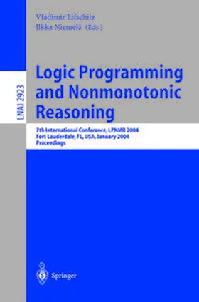 Lifschitz / Niemelä | Logic Programming and Nonmonotonic Reasoning | E-Book | sack.de