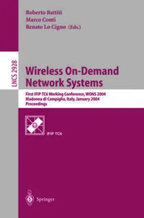 Battiti / Conti / Lo Cigno | Wireless On-Demand Network Systems | E-Book | sack.de
