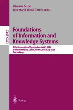 Seipel / Turull-Torres | Foundations of Information and Knowledge Systems | E-Book | sack.de