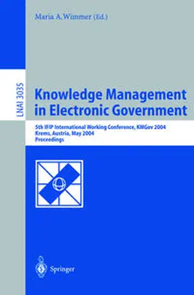 Wimmer | Knowledge Management in Electronic Government | E-Book | www.sack.de