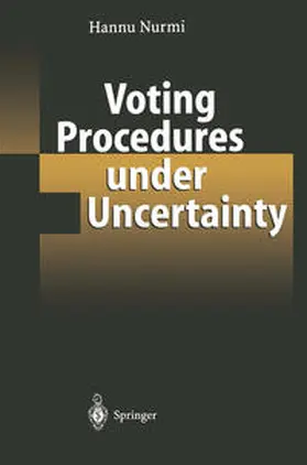 Nurmi | Voting Procedures under Uncertainty | E-Book | www.sack.de