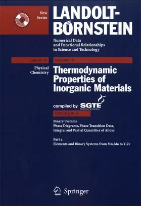  Binary Systems from Mn-Mo to Y-Zr | Buch |  Sack Fachmedien