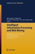 Klopotek / Wierzchon / Trojanowski |  Intelligent Information Processing/Web Mining | Buch |  Sack Fachmedien
