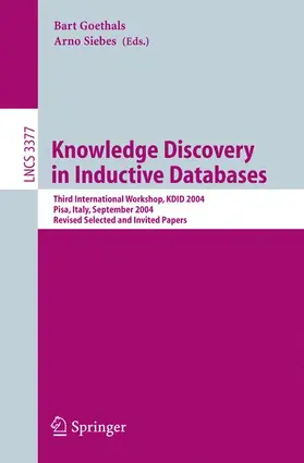Siebes |  Knowledge Discovery in Inductive Databases | Buch |  Sack Fachmedien