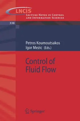 Koumoutsakos / Mezic |  Control of Fluid Flow | Buch |  Sack Fachmedien
