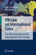 Schlechtriem / Butler |  UN Law on International Sales | Buch |  Sack Fachmedien