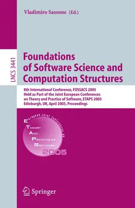 Sassone |  Foundations of Software Science and Computational Structures | Buch |  Sack Fachmedien