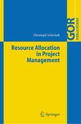Schwindt |  Schwindt, C: Resource Allocation in Project Management | Buch |  Sack Fachmedien