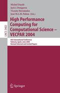 Daydé / Palma / Dongarra |  High Performance Computing for Computational Science - VECPAR 2004 | Buch |  Sack Fachmedien