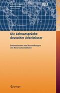 Christensen |  Christensen, B: Lohnansprüche dt. Arbeitsloser | Buch |  Sack Fachmedien