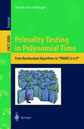 Dietzfelbinger |  Primality Testing in Polynomial Time | eBook | Sack Fachmedien