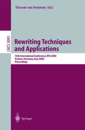Oostrom | Rewriting Techniques and Applications | E-Book | sack.de