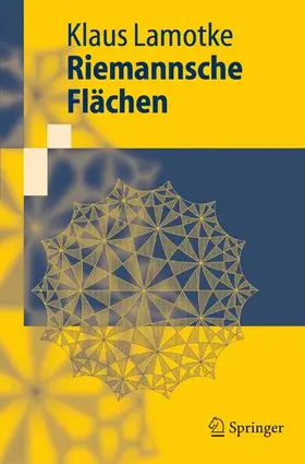 Lamotke |  Riemannsche Flächen | eBook | Sack Fachmedien