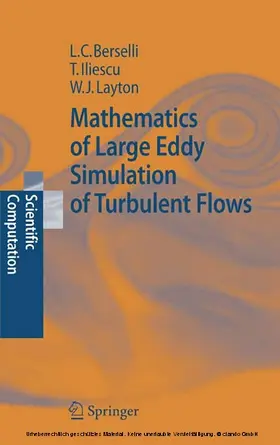 Berselli / Iliescu / Layton |  Mathematics of Large Eddy Simulation of Turbulent Flows | eBook | Sack Fachmedien