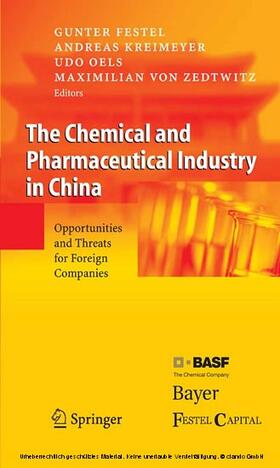Festel / Kreimeyer / Oels | The Chemical and Pharmaceutical Industry in China | E-Book | sack.de