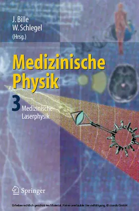 Bille / Schlegel |  Medizinische Physik 3 | eBook | Sack Fachmedien