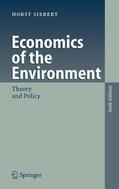 Siebert |  Economics of the Environment | eBook | Sack Fachmedien