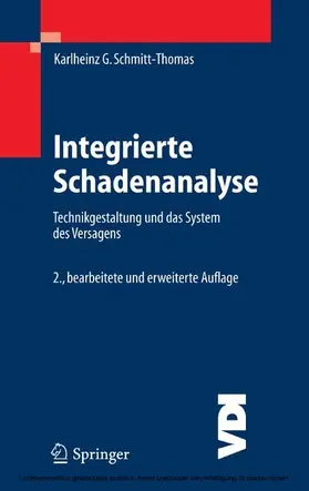 Schmitt-Thomas | Integrierte Schadenanalyse | E-Book | www.sack.de