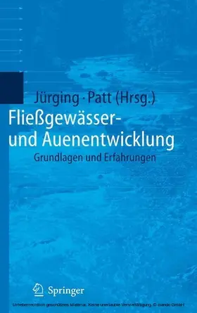 Jürging |  Fließgewässer- und Auenentwicklung | eBook | Sack Fachmedien