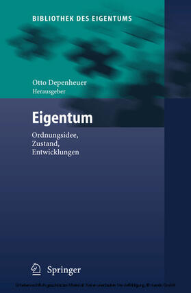 Depenheuer | Eigentum | E-Book | sack.de