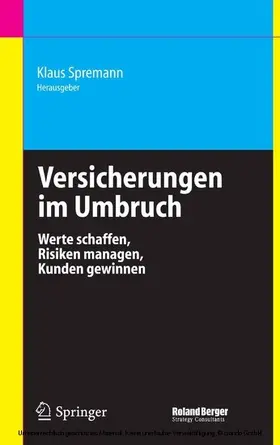 Spremann | Versicherungen im Umbruch | E-Book | www.sack.de