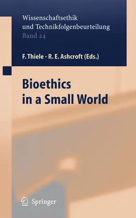 Thiele / Ashcroft | Bioethics in a Small World | E-Book | www.sack.de