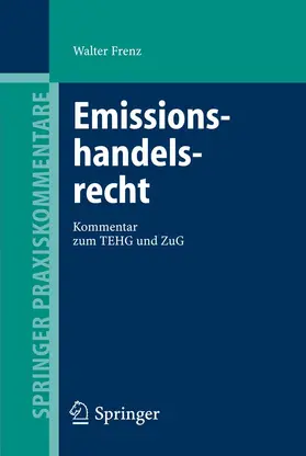 Frenz |  Emissionshandelsrecht | eBook | Sack Fachmedien