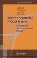 Zabloudil / Hammerling / Szunyogh |  Electron Scattering in Solid Matter | eBook | Sack Fachmedien