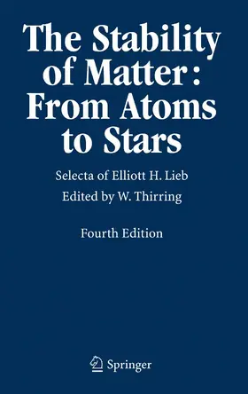 Thirring / Lieb | The Stability of Matter: From Atoms to Stars | E-Book | www.sack.de