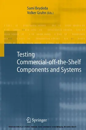Beydeda / Gruhn | Testing Commercial-off-the-Shelf Components and Systems | E-Book | sack.de