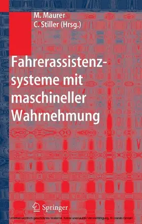 Maurer / Stiller |  Fahrerassistenzsysteme mit maschineller Wahrnehmung | eBook | Sack Fachmedien