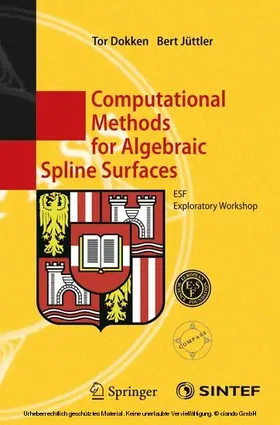 Dokken / Jüttler | Computational Methods for Algebraic Spline Surfaces | E-Book | sack.de