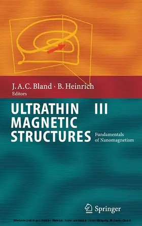 Bland / Heinrich |  Ultrathin Magnetic Structures III | eBook | Sack Fachmedien