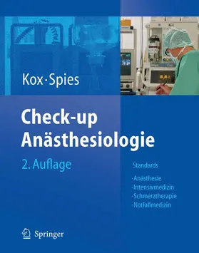 Kox / Spies |  Check-up Anästhesiologie | eBook | Sack Fachmedien