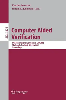 Rajamani / Etessami |  Computer Aided Verification | Buch |  Sack Fachmedien
