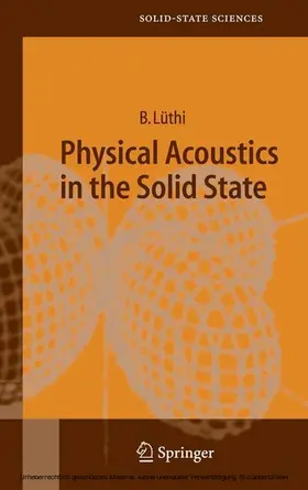 Lüthi | Physical Acoustics in the Solid State | E-Book | www.sack.de