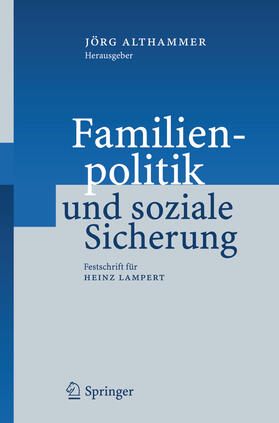 Althammer | Familienpolitik und soziale Sicherung | E-Book | sack.de