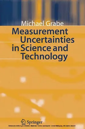 Grabe | Measurement Uncertainties in Science and Technology | E-Book | www.sack.de
