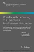 Lessl / Mittelstraß |  Von der Wahrnehmung zur Erkenntnis - From Perception to Understanding | eBook | Sack Fachmedien