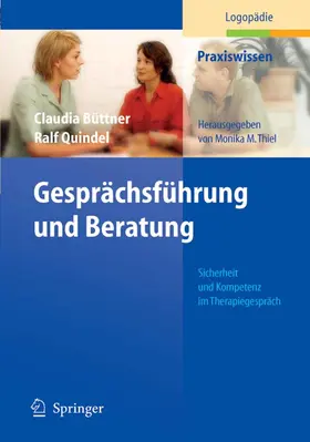 Büttner / Quindel |  Gesprächsführung und Beratung | eBook | Sack Fachmedien