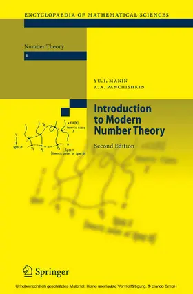 Manin / Panchishkin |  Introduction to Modern Number Theory | eBook | Sack Fachmedien