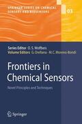 Moreno-Bondi / Orellana |  Frontiers in Chemical Sensors | Buch |  Sack Fachmedien