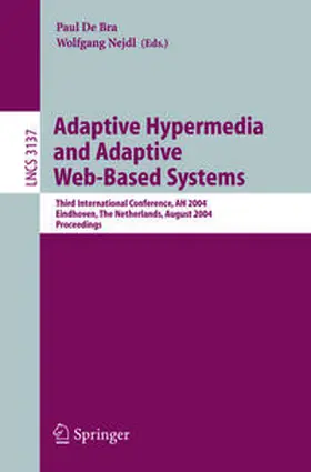 Nejdl / De Bra | Adaptive Hypermedia and Adaptive Web-Based Systems | E-Book | www.sack.de