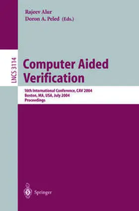 Alur / Peled |  Computer Aided Verification | eBook | Sack Fachmedien